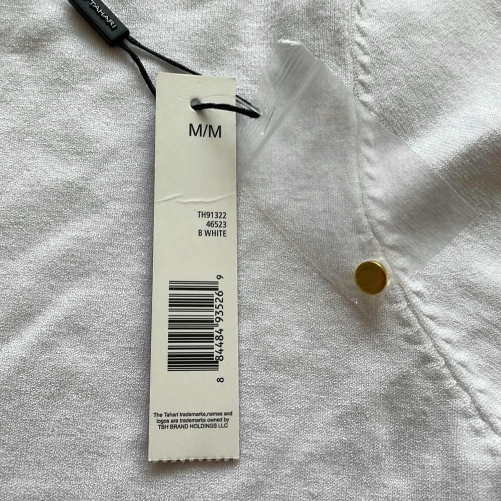 T Tahari Womens Short Sleeve Sweater Top (Brand New) - Picture 4 of 9